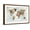 Brown Frame, variant on Art.com Pattern World Map Geo Background Art Print by Laura Marshall, 24" x 16"
