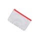 thumbnail image 2 of Seitruly Contenedor de bolsa con cremallera de 10 piezas, prácticos archivadores impermeables, contenedores de almacenamiento para documentos simples Carpetas de archivos A6 rojo, 2 of 5