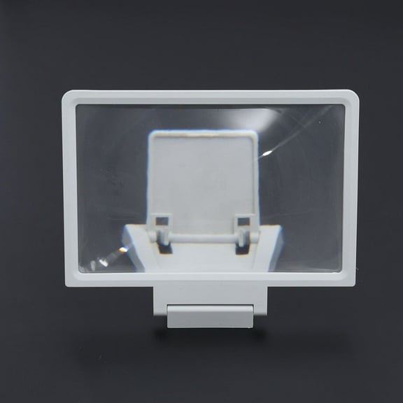 Masteelf Stand Phone Glass Portable Screen Magnifier 18.50X15.00X1.50CM White