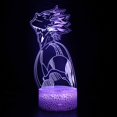 thumbnail image 1 of Luz nocturna LED 3D Haikyuus Kotaros Bokutos que cambia de color, 1 of 1