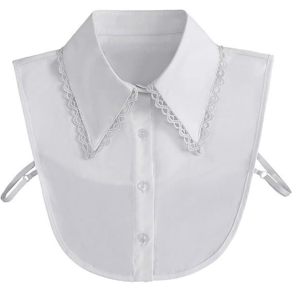 YEKEYI Fake Collar Detachable Blouse Dickey Collar Half Shirts Faux False Collar for Women & Girls Favors