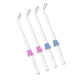 thumbnail image 2 of Inteprter 4 piezas de punta de hilo de agua cabezal de recarga profesional accesorios de baño para el hogar interior reemplazo para WP-100 Suministros de limpieza para el hogar rosa + azul Inteprter HA004668-02, 2 of 6