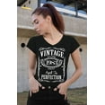 thumbnail image 2 of 40th Birthday VINTAGE 1983 Women's V-neck, XL, Black, 2 of 3