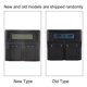 thumbnail image 4 of Cargador de batería cargador de batería NP-T125 pantalla LCD de alta eficiencia de 100-240 V para la mayoría de las baterías digitales LHCER Otros, 4 of 8