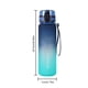 thumbnail image 2 of Botella de agua esmerilada 750 ml con asa Gradient Sports para gimnasio Azul, 2 of 4