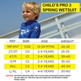 thumbnail image 6 of Body Glove Kids 2mm Back-Zip Short Sleeve Wetsuit Fits - 35-45 LBS - Violet/Pink, 6 of 6
