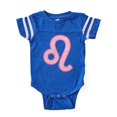 thumbnail image 1 of CafePress - Pink Zodiac Leo - Cute Infant Baby Football Bodysuit, 1 of 1