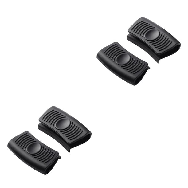 Yuarrent 2 piezas de soporte para mango de olla, accesorio para utensilios de cocina, funda aislante, Clip de silicona Simple antideslizante para Type1 NO1 Yuarrent CBP457857