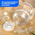 thumbnail image 4 of Graflsoa 2L Portable Electric Juice Blender with Built-in Battery, 18000RPM High-Speed Motor, Food-Grade PC & Stainless Steel, White/Black, Includes Type-C Cable & Hand Rope, 4 of 6