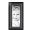 thumbnail image 2 of ArtToFrames 4" x 9" Galleria Noir Picture Frame, 4x9 inch Black MDF Poster Frame (WOM-4083), 4 Pack, 2 of 8