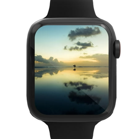 ZAGG - InvisibleShield Ultra Eco Anti-microbial Screen Protector for Samsung Galaxy Watch6 Classic 47mm - Clear