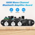 thumbnail image 3 of Placa amplificadora Bluetooth Daakro ZK-1001U 100W TWS USB AUX, 3 of 9