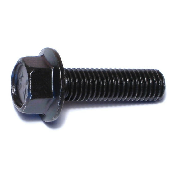 10mm-1.5 x 35mm Black Phosphate Class 10.9 Hex Head Flange Bolts (73 pcs.)