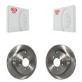 thumbnail image 1 of CMX Rear Disc Brake Rotors Pair for Car Ford Edge Mazda CX-7 Lincoln MKX K8-100855, 1 of 8