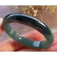 thumbnail image 6 of Certified Icy Green Burma 100% Natural A JADE Jadeite Baby Bangle Bracelet 41 mm 647318 TN, 6 of 15