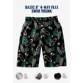 thumbnail image 5 of KingSize Men's Big & Tall Basic 8" 4-Way Flex Swim Trunk, 5 of 6