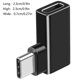 thumbnail image 4 of 90 Degree USB C Adapters, Standard TypeC Male to Female Adapters, USB C Male to Female Extenders for Laptops Tablets Red, 4 of 4