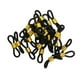thumbnail image 3 of Conectores de goma Fernando 25 piezas para soporte de gafas cadena de gafas 20mm Negro dorado, 3 of 6