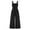 #01 Black 【Daily Essentials: Mix & Match All Colors】, variant on Women's Sleeveless Backless Loose Long Romper Jumpsuit Playsuit, Casual Flowy Solid Color Summer Beach Vacation Travel Lounge Wear for Women | Aestivo,Black L