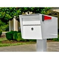 thumbnail image 5 of Mail Boss Mail Manager Locking Security Mailbox, Alpine White, 5 of 8
