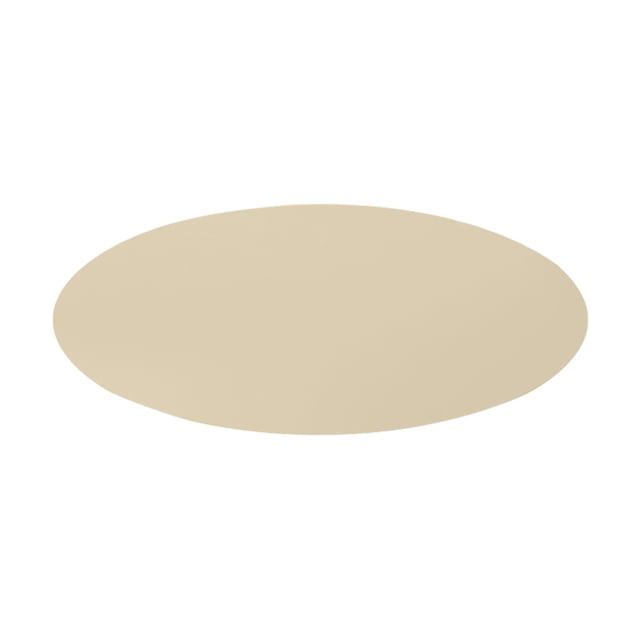 Double Sided Two Color Leather Round Table Mat Rainproof Dirtproof Oil Proof And Heat-insulating Placemat Home Solid Color Tablecloth