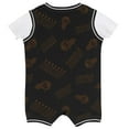 thumbnail image 3 of Infant Outerstuff Black Phoenix Suns Logo Mania Romper, 3 of 3