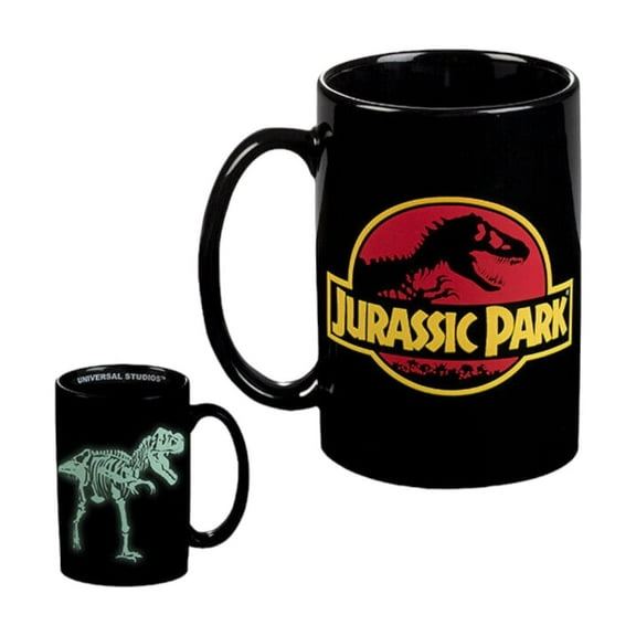 Universal Studios Jurassic Park Glow-In-The-Dark Coffee Mug