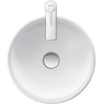 thumbnail image 4 of Duravit 2371400070 D-Neo 15-3/4" Circular Ceramic Vessel Bathroom Sink - White, 4 of 4