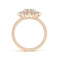 thumbnail image 2 of ANGARA Natural 0.13 Ct. Diamond Fashion Ring in 14K Rose Gold for Women (Ring Size: 3), 2 of 9