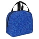 thumbnail image 2 of Fotbe Blue Circles Mosaic Bolsa Térmica con Estampado y Forro de Aluminio Grueso Bolsa de Almuerzo con Bolsillo Frontal para Hombres y Mujeres, Ideal para Trabajo, Escuela, 2 of 8