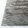 thumbnail image 3 of Safavieh Faux Sheep Skin Vesna Solid Runner Rug, Gray, 2'6" x 8', 3 of 12
