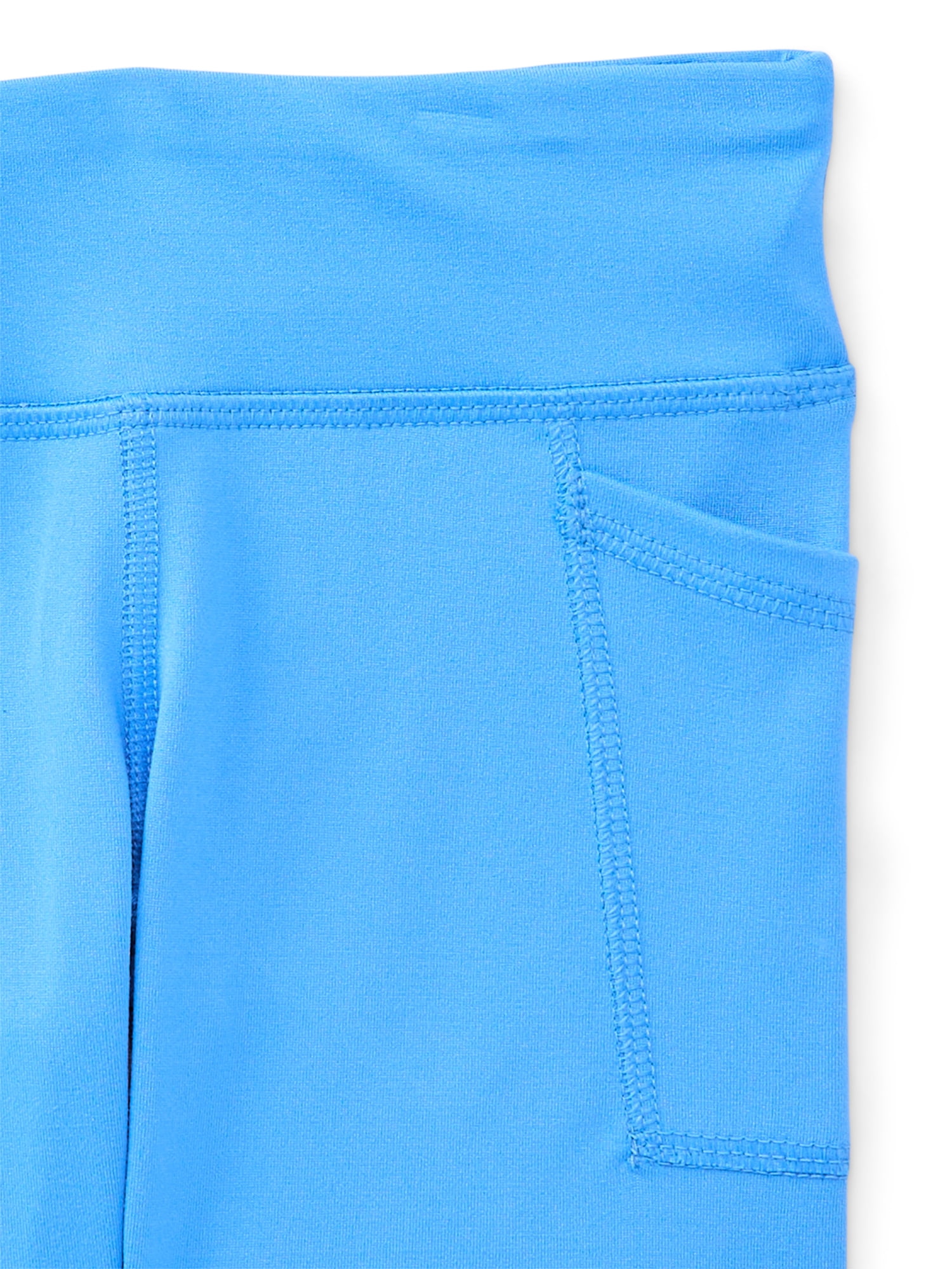 Athletic Works Girls Longline Bra and Bike Shorts Set, 2-Piece, Sizes 4-18 & Plus