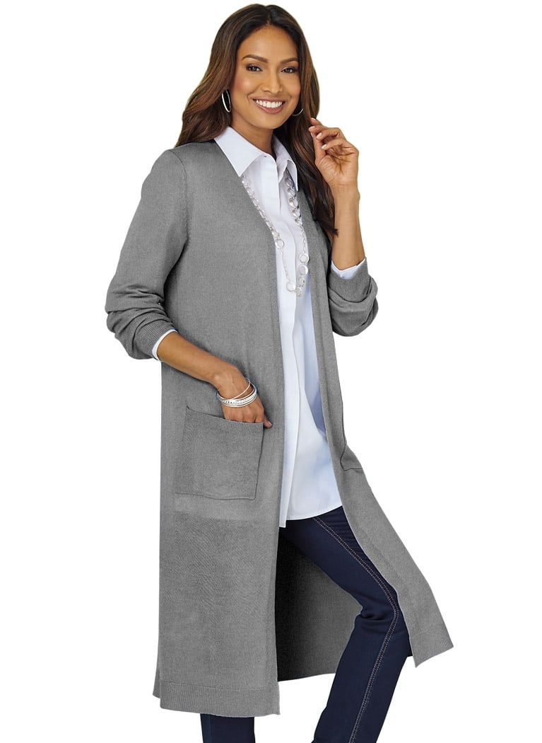 long sweater duster
