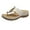 Beige, variant on Mostsola Flip Flops for Women Wedge Sandals Fashion Slides Comfort Slip on Orthopedic Sandals