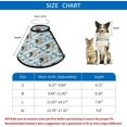 thumbnail image 3 of Pugs Dog Soft Cat Dog Recovery Collar Adjustable Cat Cone Wound Healing Protective After Surgery for Pet Cone, 3 of 7