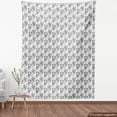 thumbnail image 4 of Ambesonne Harvest Fabric by the Yard Upholstery, Ripe Grapes with Leaves, 10 Yards, White Charcoal Grey, 4 of 5