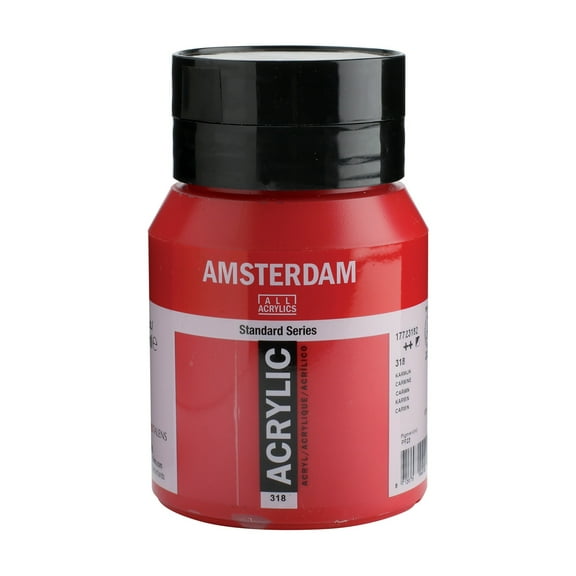 Amsterdam Standard Series Acrylic Paint, 500ml, Carmine