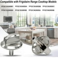 thumbnail image 3 of 5 Pack 5304525746 Cooktop Knobs Gas Stove Knobs, Compatible with Frigidaire Stove/Range Knobs Assembly, Surface Burner Control Knob Replaces 5304504839, 4960519, AP6997304, PS16227241, EAP16227241., 3 of 6