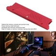 thumbnail image 3 of Memory RAM Cooler, Memory Heat Sink Dual Sided  for Wide and Narrow Modules for Desktop Computer Red,Black, 3 of 7