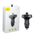 thumbnail image 1 of Baseus-transmisor FM para coche, manos libres, Bluetooth, reproductor modulador MP3, USB Dual 3.4A, cargador de Audio para cargador de teléfono móvil, 1 of 4
