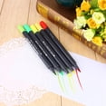 thumbnail image 4 of Marker Pens, 36 Colors Dual Tip Watercolor Pens Set For Kids Students Cartoon Painting Drawing Sketching Highlighting Underlining, 4 of 7
