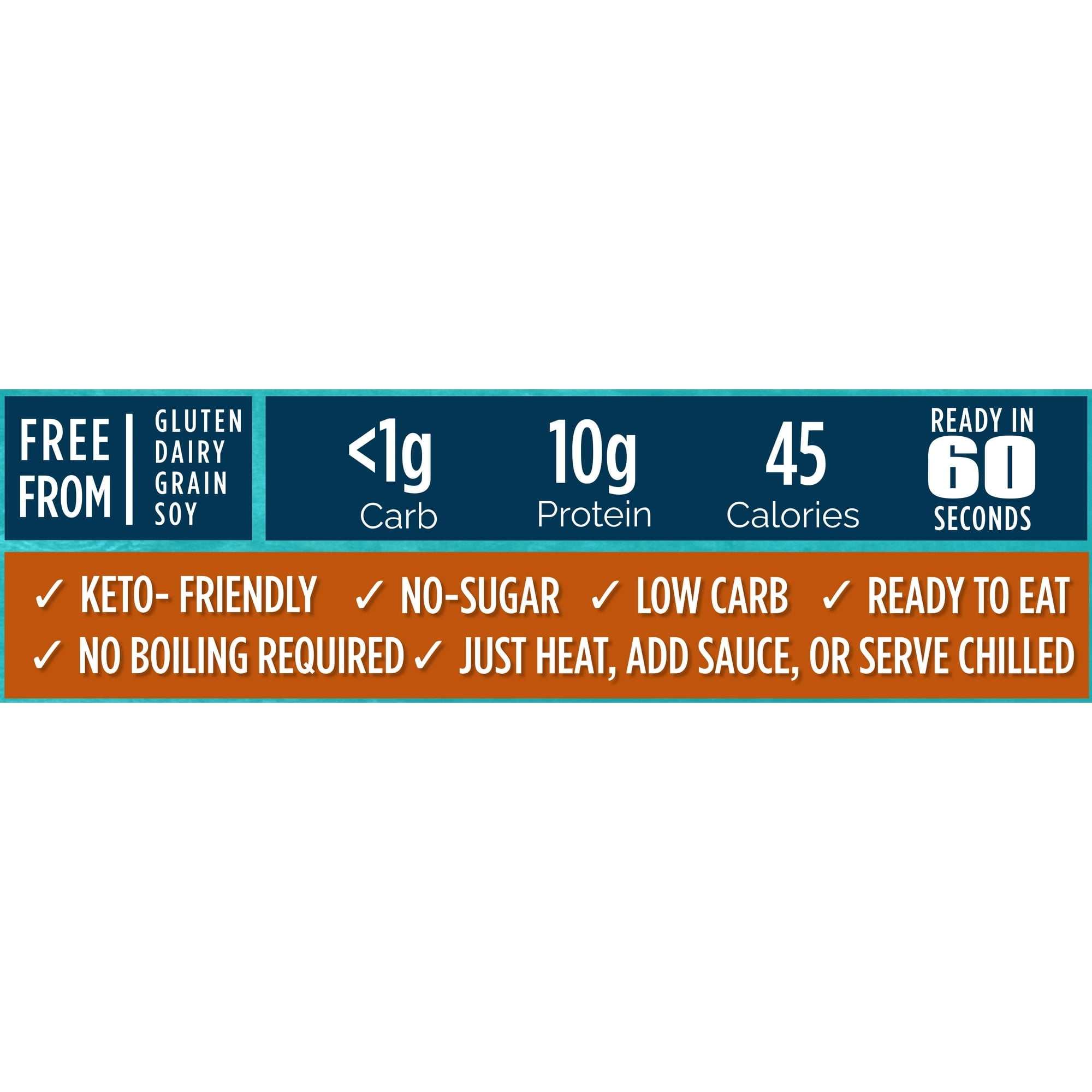 Miracle Noodle Egg White Spaghetti High Protein, Low Carb Pasta, 3.5 oz