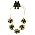thumbnail image 2 of Mi Amore Necklace-Earring-Set Gold-Tone/Black, 2 of 3