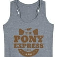 thumbnail image 3 of USPS - The Pony Express U.S. Mail 1860 - Women's Racerback Tank Top, 3 of 5