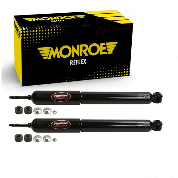 2 pc Front Shock Absorbers compatible with Ford F-250 Super Duty 2005-2020