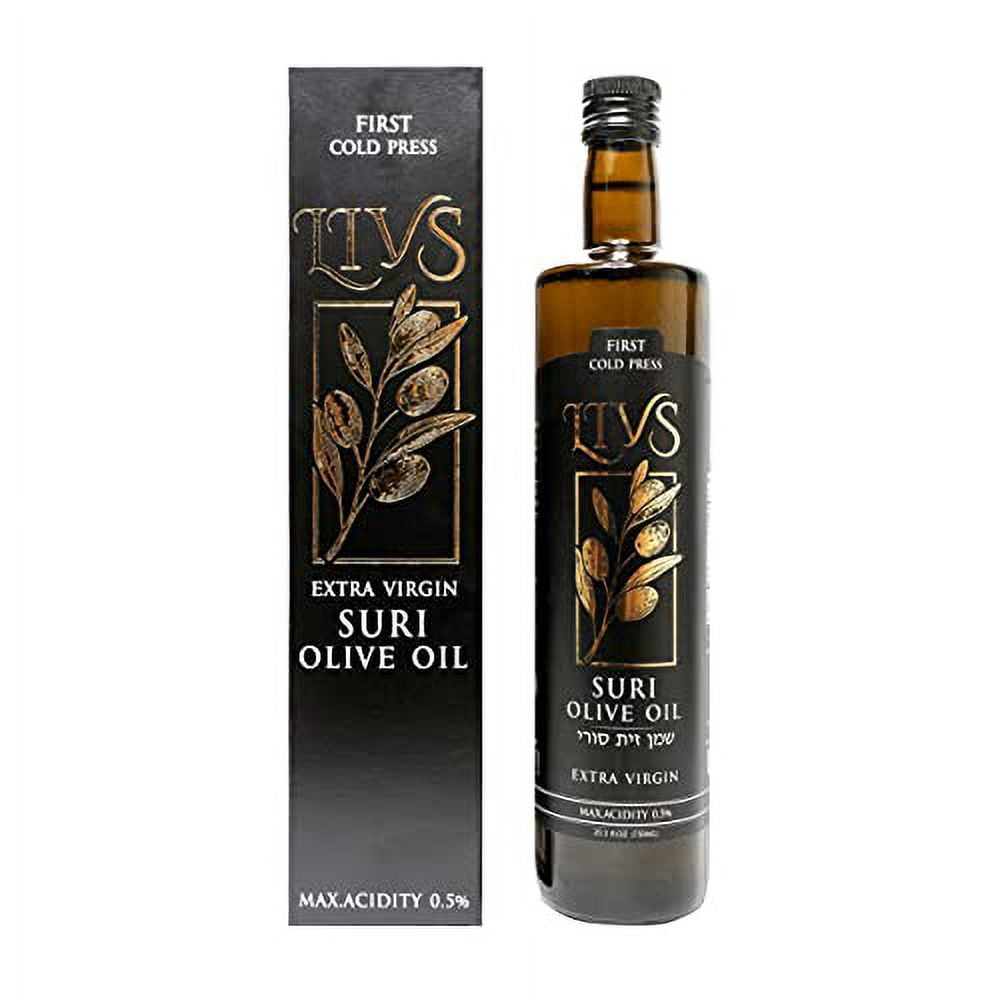 LIVS Suri Blend Extra Virgin Olive Oil – 750ml |Pack of 4| – First Cold Pressed, Unfiltered, Mediterranean Robust Flavor