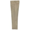 thumbnail image 3 of Smith's American Boys’ Flat Front Twill Uniform / Dress Pants Color: khaki Size: 14, 3 of 5
