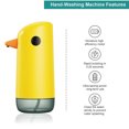 thumbnail image 4 of Dispensador manual automático de jabón en espuma, niños, niños pequeños, resistente al agua, sin contacto, sensor de infrarrojos, bonito pato amarillo, funciona con pilas, baño, cocina, lavado de man JAMW Sencillez, 4 of 5
