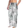 thumbnail image 2 of Daiia African Animals Men's Sleep Pant with Pockets and Drawstring,Pajama Pants-XX-Large, 2 of 9