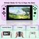 thumbnail image 5 of Controlador de Switch para Nintendo Switch, Control Remoto de Switch compatible con Vibración Dual/Control de Movimiento/Captura de Pantalla/Activación (Morado y Verde), 5 of 8